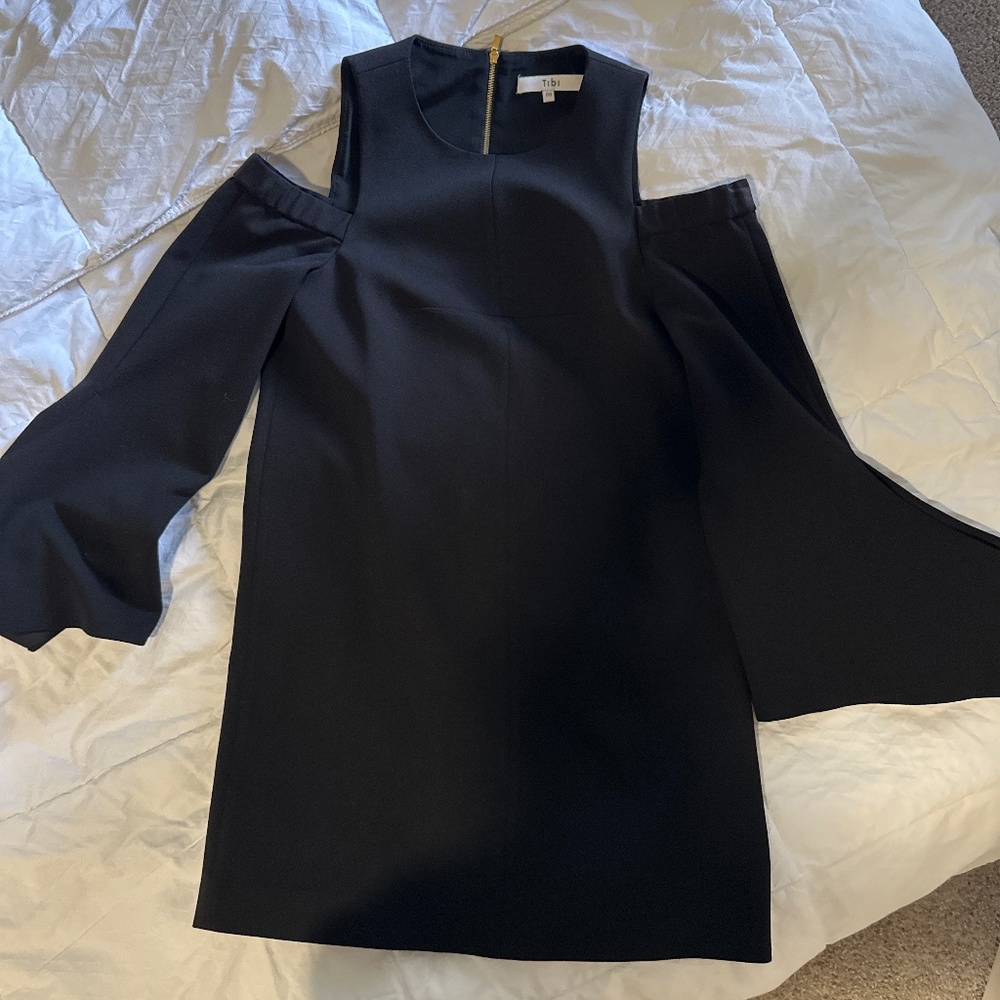 Tibi black dress